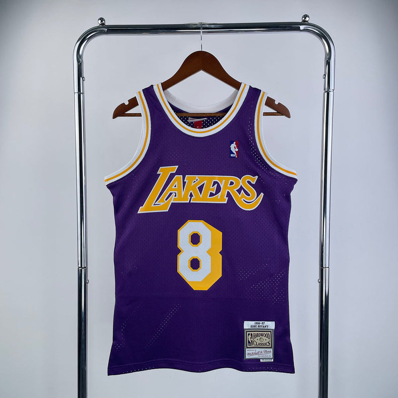 Regata Los Angeles Lakers Mitchell & Ness Away 96/97 - Rei da Pelada