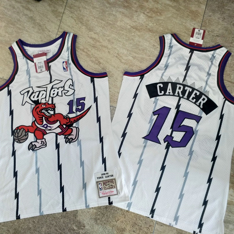 Regata Toronto Raptors Mitchell & Ness Home 98/99 - Rei da Pelada