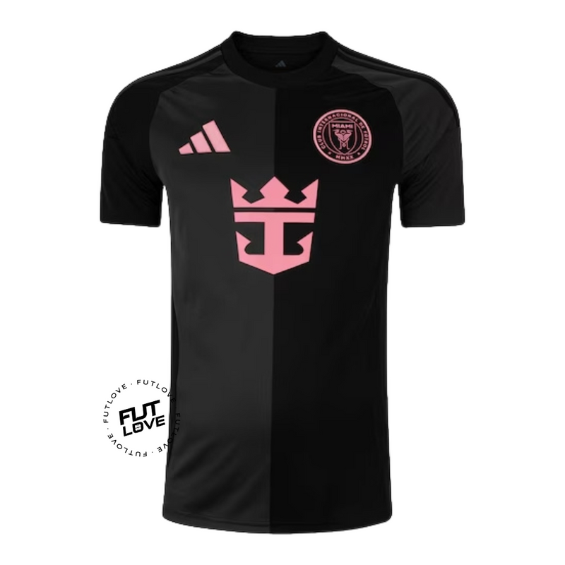 Camisa Inter Miami Away 25/26 - Masculina Preta e Rosa