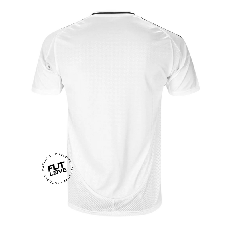 Camisa Real Madrid 24/25 Home - Masculina - Modelo Torcedor - Branca