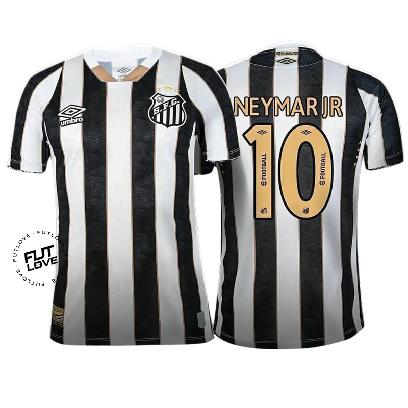 Camisa do Santos FC 2024/25 Away + #10 Neymar Jr.