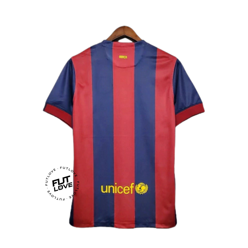 Camisa Retrô Barcelona Home 14/15 Nike Torcedor Masculina