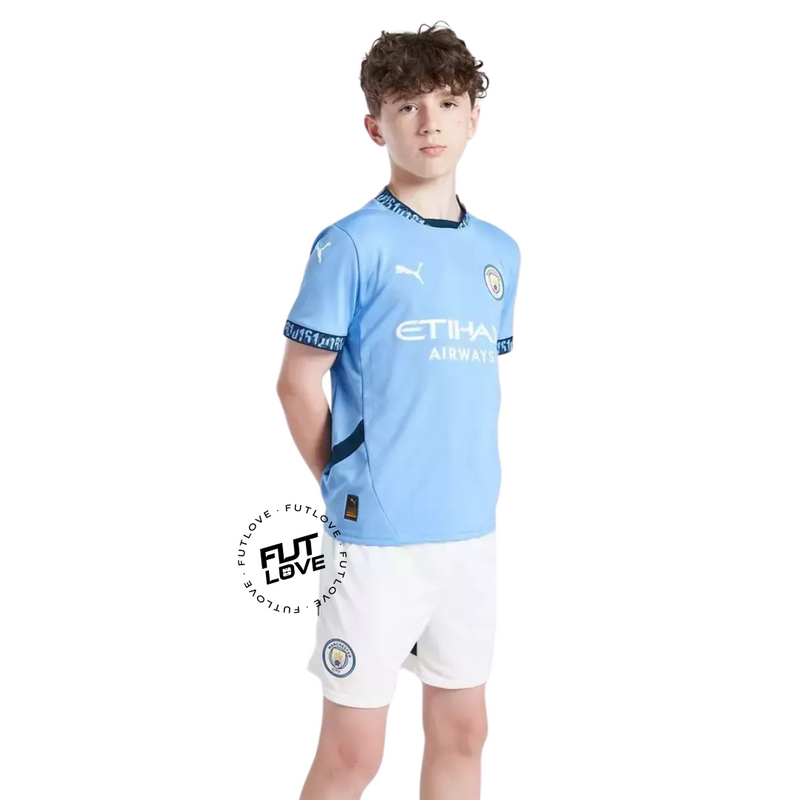 Kit Infantil Manchester City 2024/25 - Home