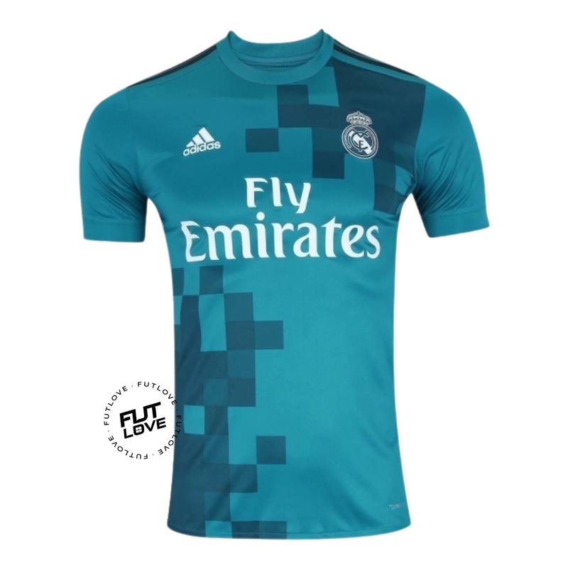 Camisa Retrô Real Madrid Away 17/18 - Torcedor Masculina