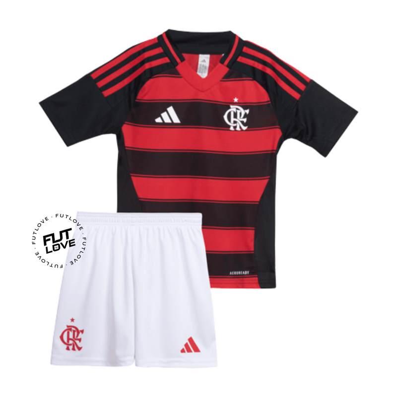 Kit Infantil Flamengo 2025/26 - Home