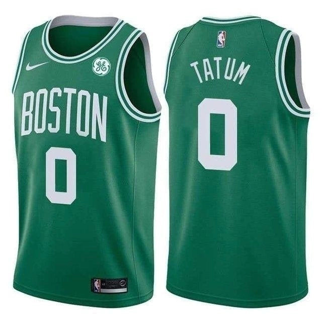 Regata NBA Nike Boston Celtics Tatum Jayson Nº 0 Masculina - Verde -