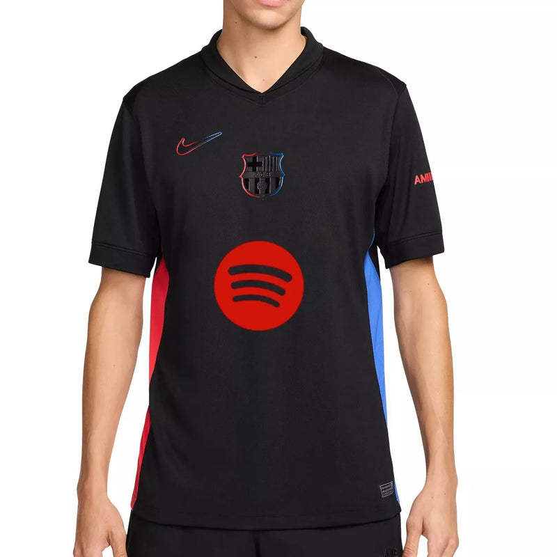 Camisa Barcelona Away 2024/2025 - Preta - Torcedor Masculina