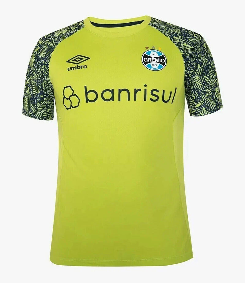 Camisa Grêmio 2024/25 Treino Goleiro - Amarelo